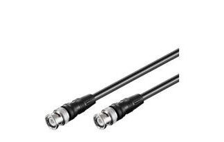 BNC Cable 5m, RG59, Black