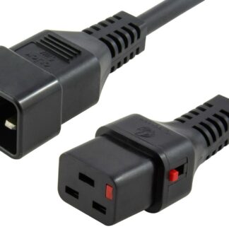 Powercord C19 IEC Lock - C20