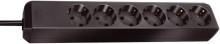 Eco-Line 6 AC outlet(s) Black