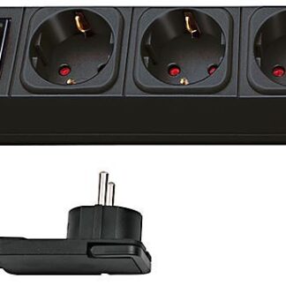Power extension 2 m 4 AC
