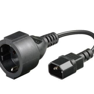 Power Cord C14 -Schuko M-F