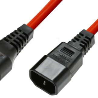 Powercord C13 IEC Lock - C14