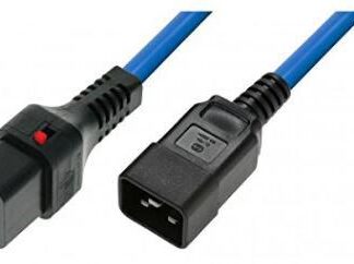Powercord C19 IEC Lock - C20