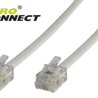Modular Straight RJ12 6C/6P 2m