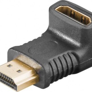 HDMI 19 Angled Adaptor F-M 4K