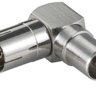 Coxial Angled Adapter F/M