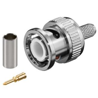 BNC crimp plug for RG58