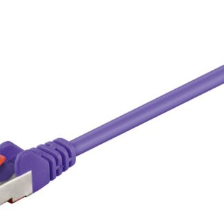 F/UTP CAT6 0.25m Purple PVC