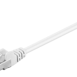 F/UTP CAT5e 0.25m White PVC