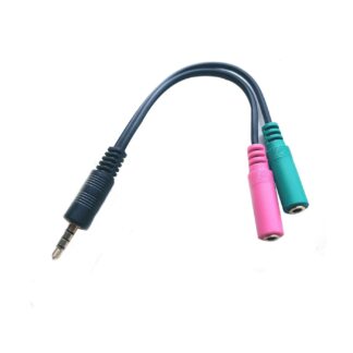 Adapter 3.5mm - 2x3.5mm M-F