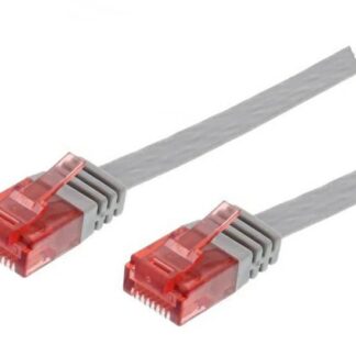 U/UTP CAT6 0.25M Grey Flat