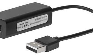 USB2.0 to Ethernet, Black