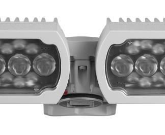 Illuminator, white-IR light