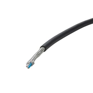 Microphone cable 2 pair Black