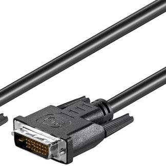 DVI-D 24+1-pin 3m M-M Black