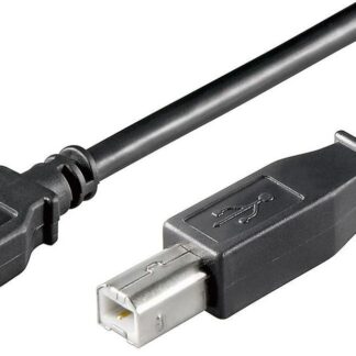 USB2.0 LSZH A-B 3m M-M, BLACK