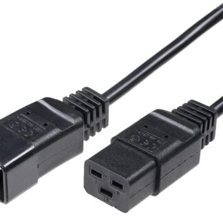 Power Cord C19 - C20 16A 1m