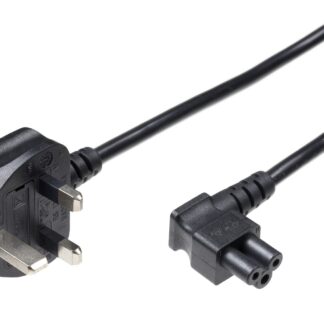 Power Cord UK - C5 1.8m Black