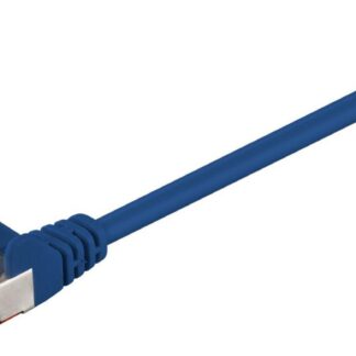 F/UTP CAT6 0.25m Blue PVC