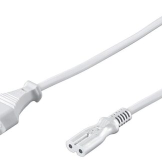 Power Cord Notebook 10m White