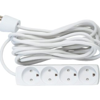 4-way Danish Power Strip 5m