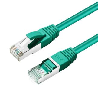 CAT6A S/FTP 10m Green LSZH