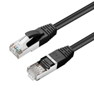 CAT6A S/FTP 10m Black LSZH