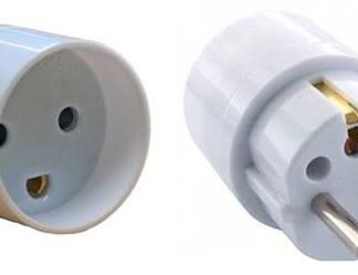 Power Plug Converter, DK to