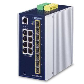IP30 Industrial L3 8-Port