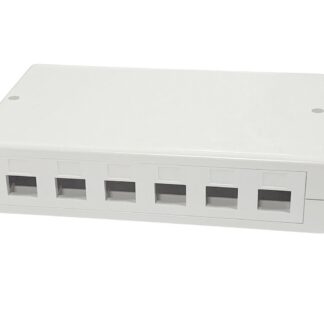 Surface mount box for 6/12 x