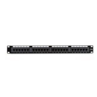 CAT5E PATCH PANEL 24 PORT