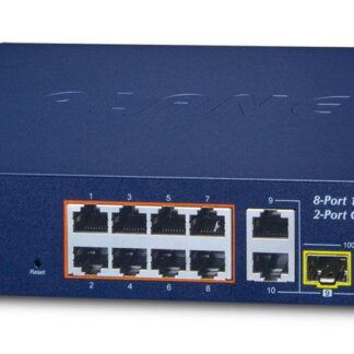 8-Port 10/100TX 802.3at High