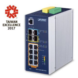 IP30 Industrial L2+/L4 8-Port