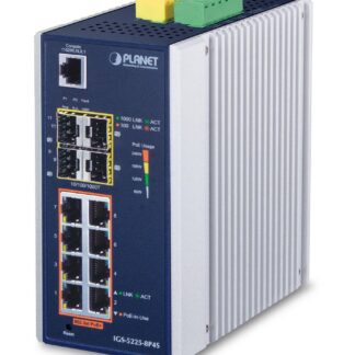 IP30 Industrial L2+/L4 8-Port