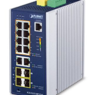 IP30 Industrial L2+/L4 8-Port