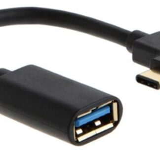 USB-C angled male to USB3.0
