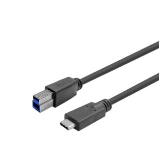 USB-C male - B male Cable 5m