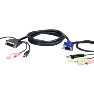 VGA USB to DVI KVM Cable 1,8m