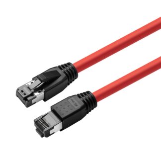CAT8.1 S/FTP 2m Red LSZH