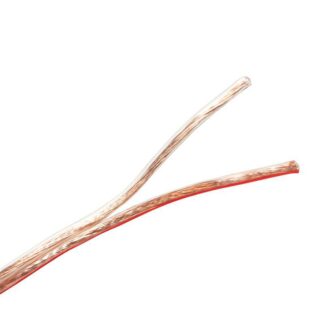 Audio speaker raw cable, 2x