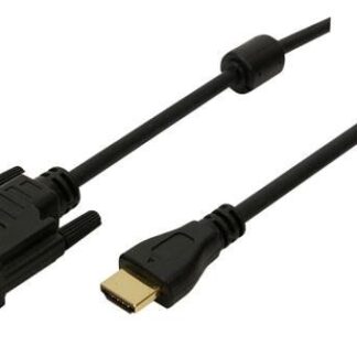 HDMI cable, A/M to DVI/M,