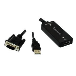 VGA adapter, HD15/M to