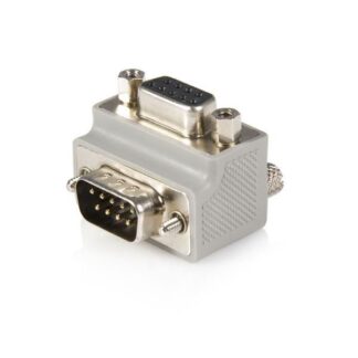 RIGHT ANGLE DB9 TO DB9 SERIAL