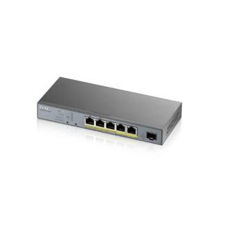 GS1350-6HP, 6 Port managed
