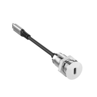 USB-C Desk socket white with