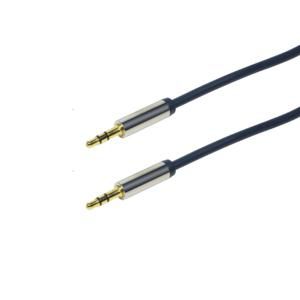 Audio cable, 3.5 mm 3-pin/M