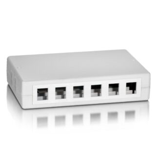 12-Port Keystone Jack Surface