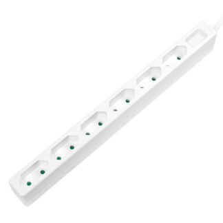 Outlet Strip, 6 euro sockets,
