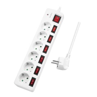 Outlet Strip, 6 safety
