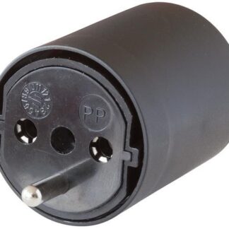 Power Plug Adapter Black